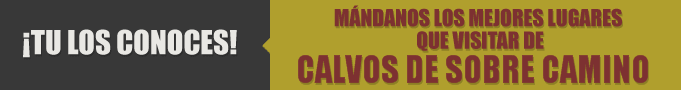 Restaurantes en Calvos de Sobre Camino